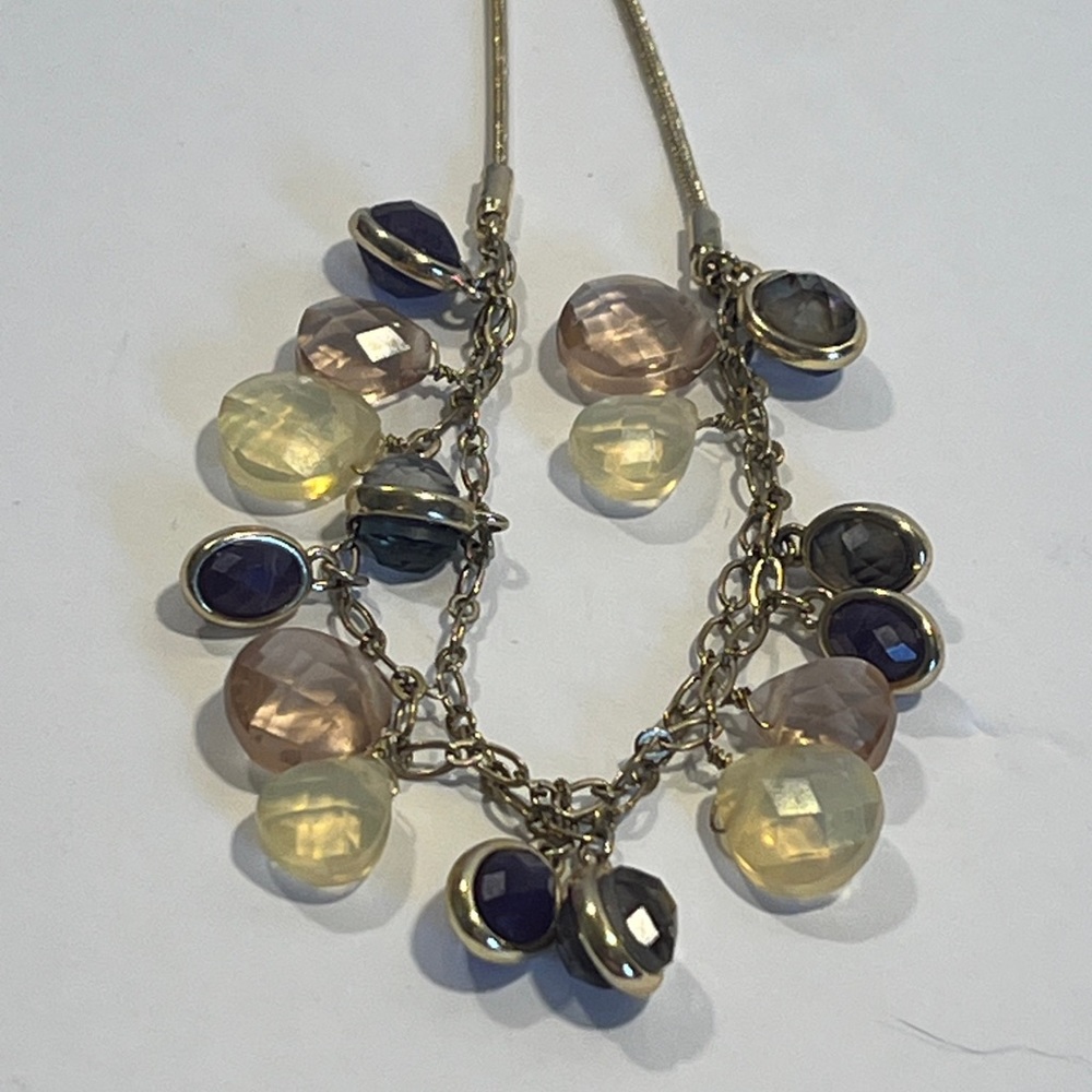 Anne Klein Charm Slide Bracelet
